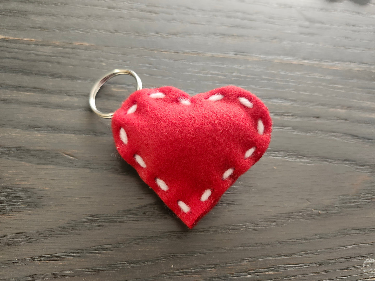 Classroom Valentine's Keychain Sewing Kits