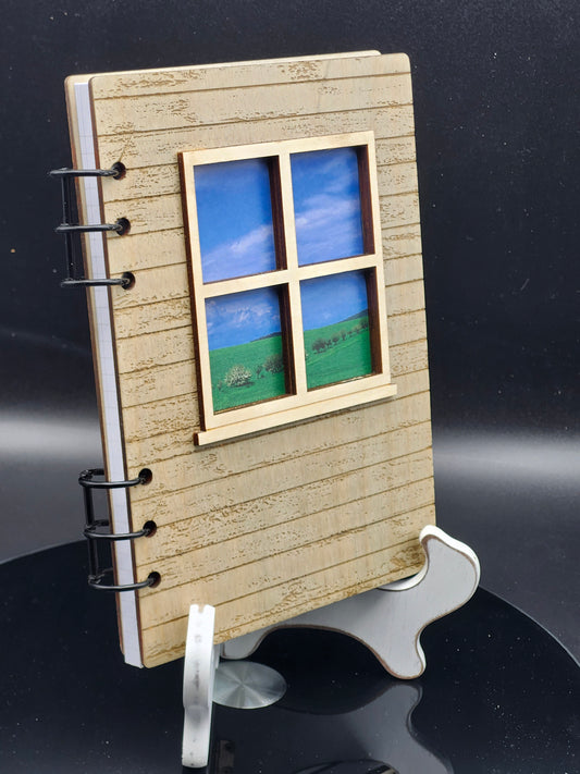 Weathered Shiplap Notebook