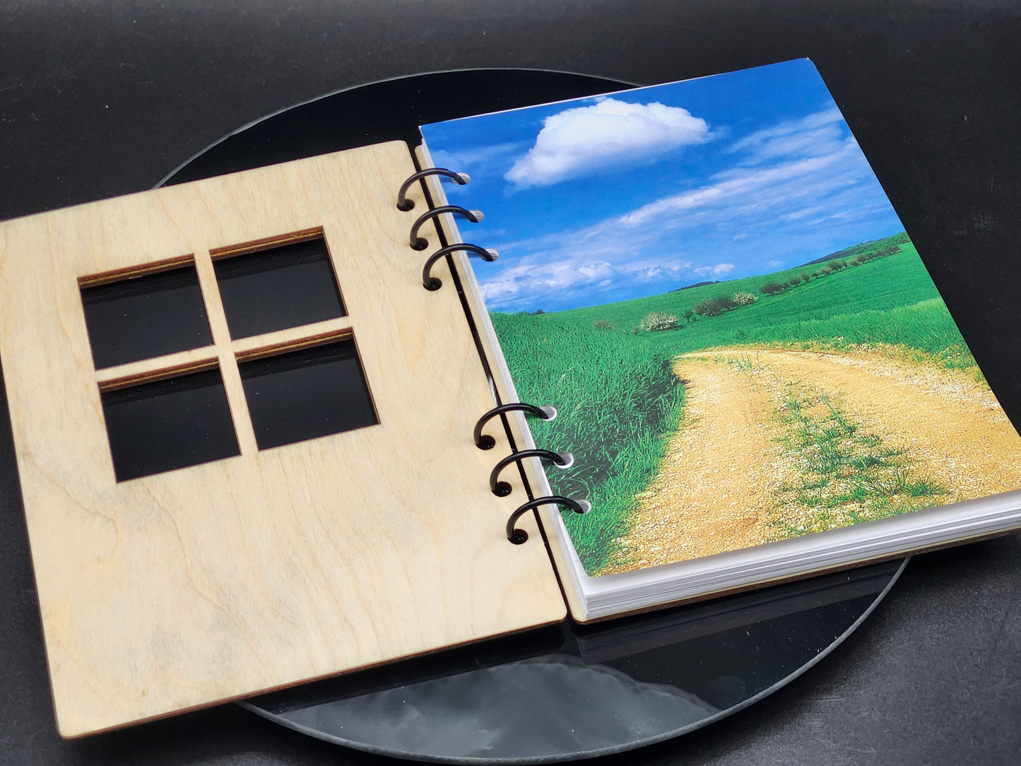 Weathered Shiplap Notebook