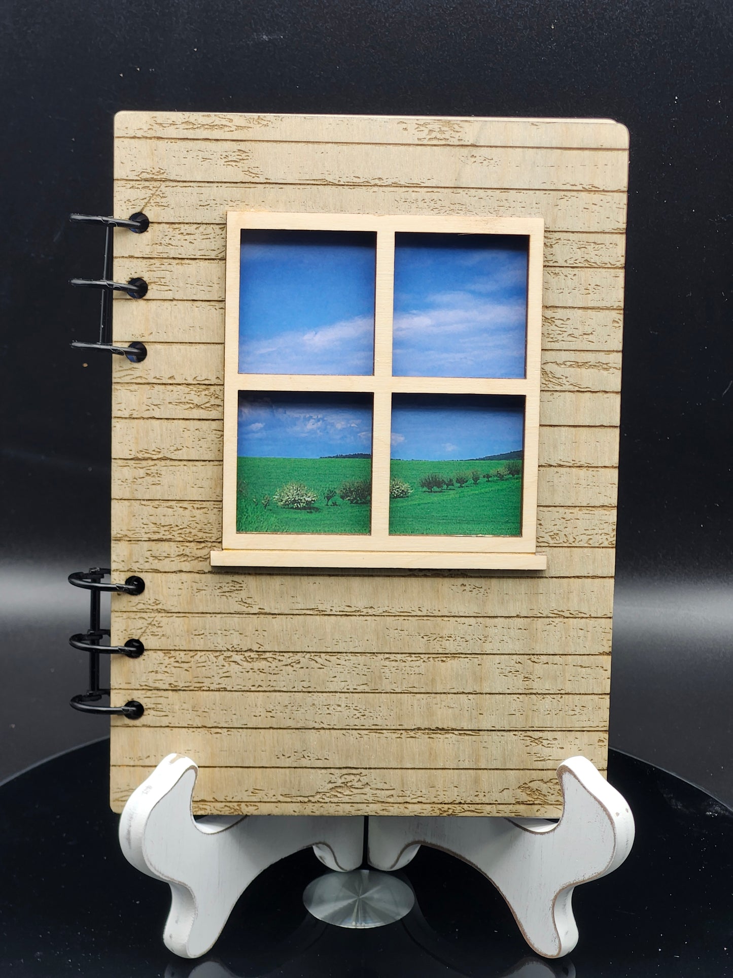 Weathered Shiplap Notebook